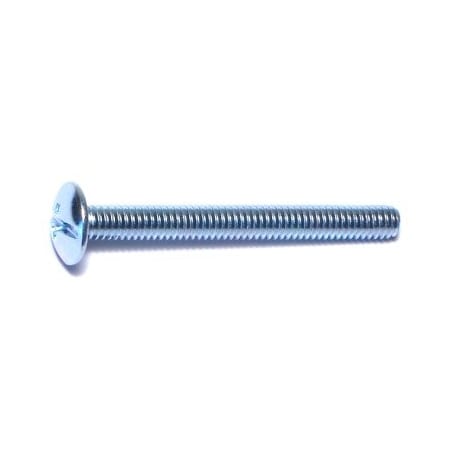 Midwest Fastener #8-32 x 1-5/8 in Combination Phillips/Slotted Truss Machine Screw, Zinc Plated Steel, 100 PK 01970